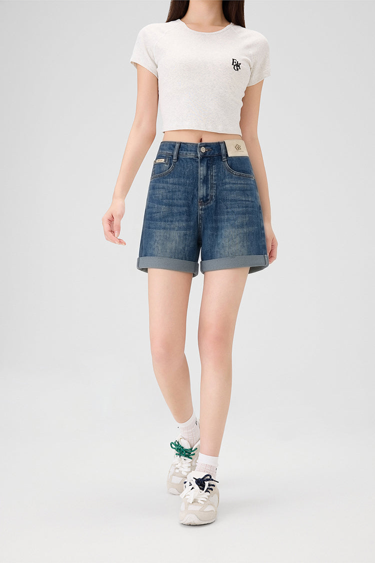 Women's Denim Shorts - 16N5048