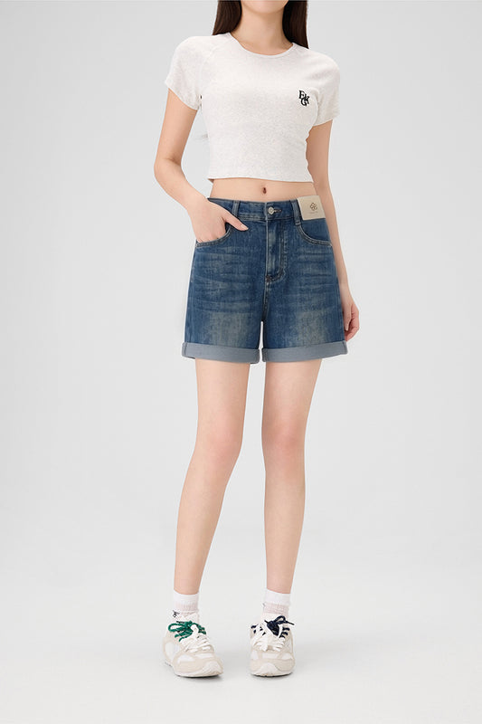 Women's Denim Shorts - 16N5048
